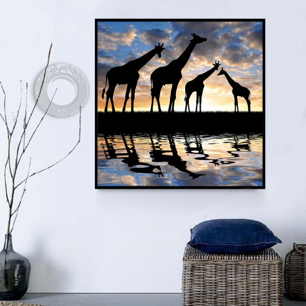 Giraffa 5d Diy Kit Diamond Painting Pittura Di Diamante NO892