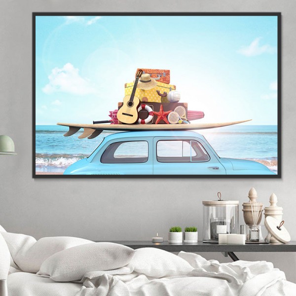 Macchina 5d Diy Kit Diamond Painting Pittura Di Diamante NO830