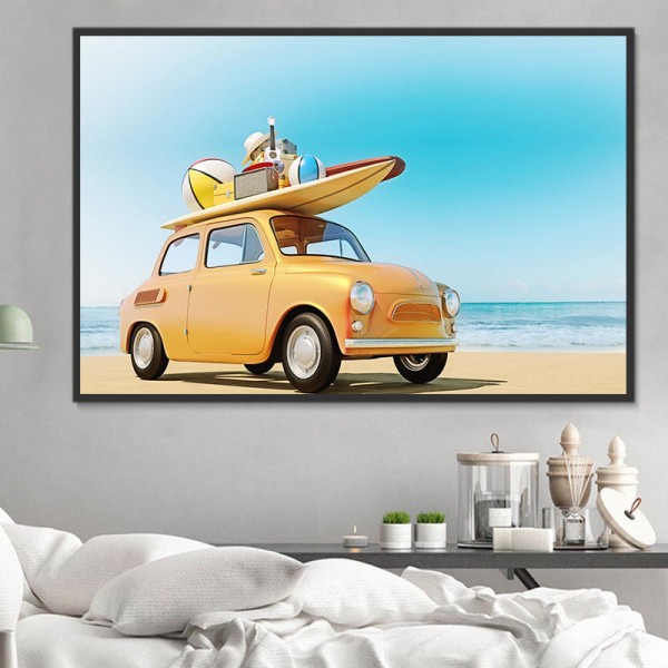 Macchina 5d Diy Kit Diamond Painting Pittura Di Diamante NO827