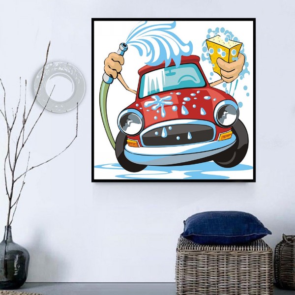 Macchina 5d Diy Kit Diamond Painting Pittura Di Diamante NO823