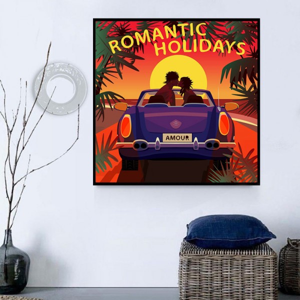 Macchina 5d Diy Kit Diamond Painting Pittura Di Diamante NO822