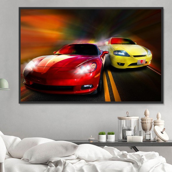 Macchina 5d Diy Kit Diamond Painting Pittura Di Diamante NO819