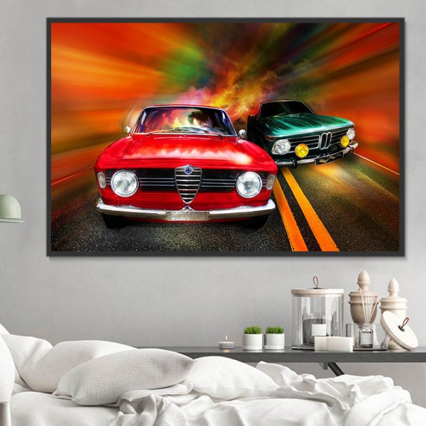 Macchina 5d Diy Kit Diamond Painting Pittura Di Diamante NO817