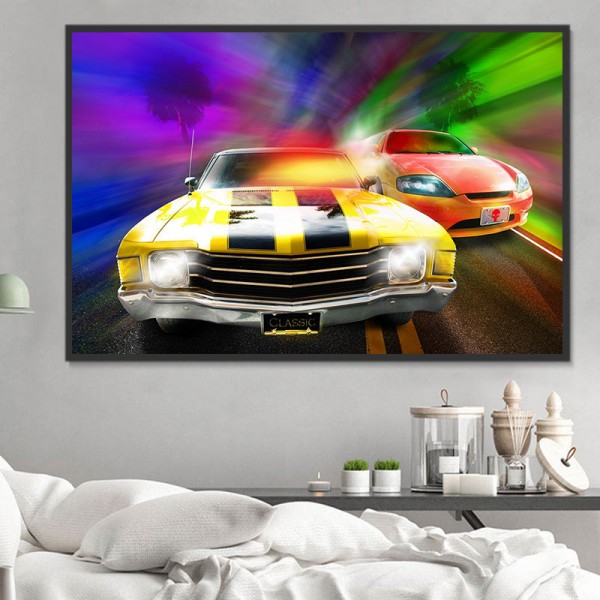 Macchina 5d Diy Kit Diamond Painting Pittura Di Diamante NO818