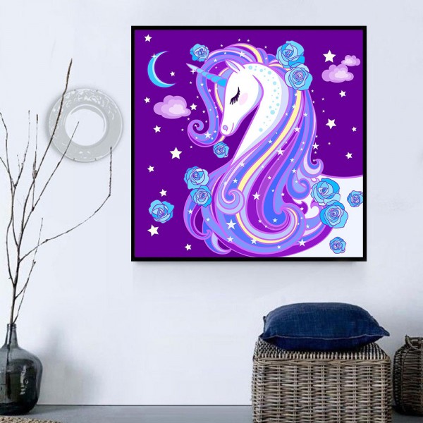 Unicorno 5d Diy Kit Diamond Painting Pittura Di Diamante NO810