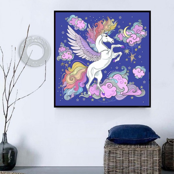 Unicorno 5d Diy Kit Diamond Painting Pittura Di Diamante NO809