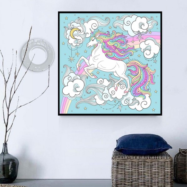 Unicorno 5d Diy Kit Diamond Painting Pittura Di Diamante NO807