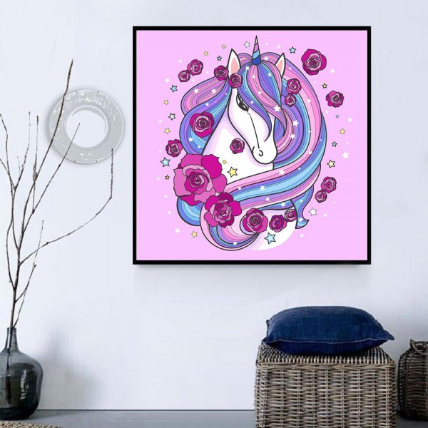 Unicorno 5d Diy Kit Diamond Painting Pittura Di Diamante NO805