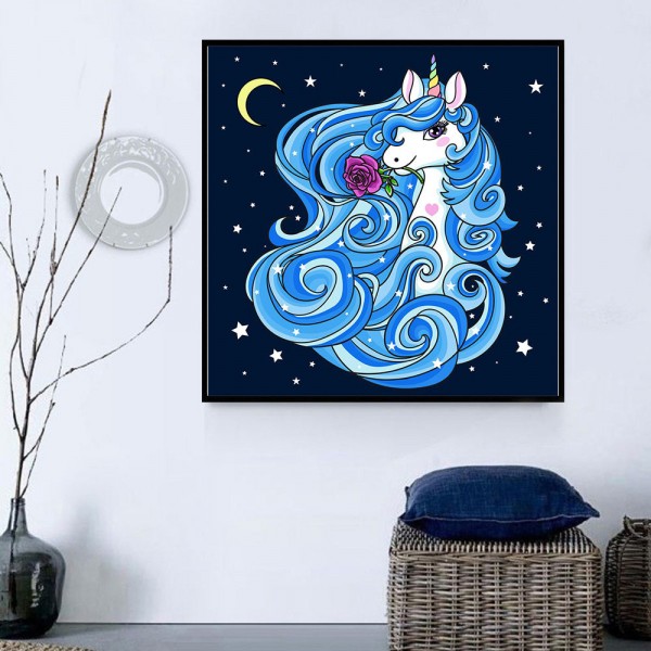 Unicorno 5d Diy Kit Diamond Painting Pittura Di Diamante NO804