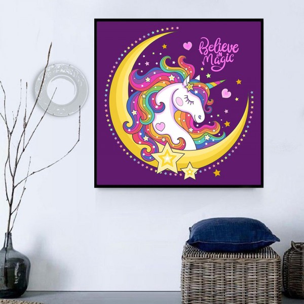 Unicorno 5d Diy Kit Diamond Painting Pittura Di Diamante NO803