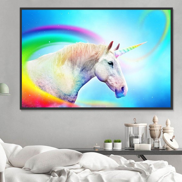 Unicorno 5d Diy Kit Diamond Painting Pittura Di Diamante NO800