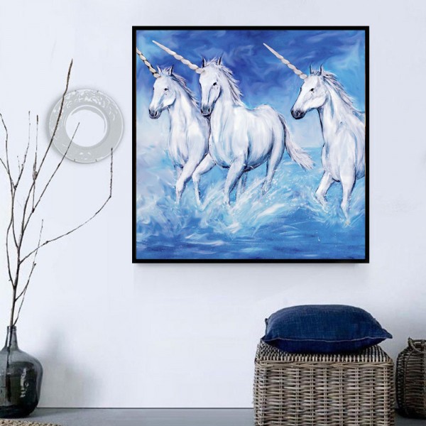 Unicorno 5d Diy Kit Diamond Painting Pittura Di Diamante NO790