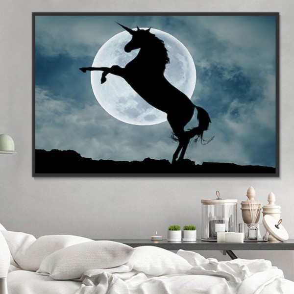 Unicorno 5d Diy Kit Diamond Painting Pittura Di Diamante NO787