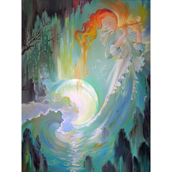 Paese Delle Fate 5d Diy Kit Diamond Painting Pittura Di Diamante NO782