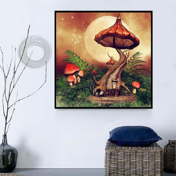 Paese Delle Fate 5d Diy Kit Diamond Painting Pittura Di Diamante NO775