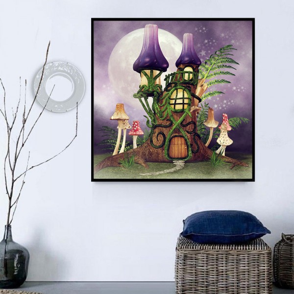 Paese Delle Fate 5d Diy Kit Diamond Painting Pittura Di Diamante NO776