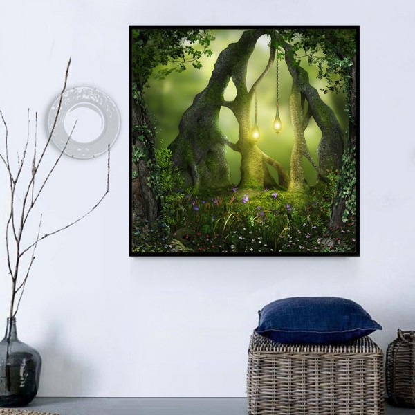 Paese Delle Fate 5d Diy Kit Diamond Painting Pittura Di Diamante NO774