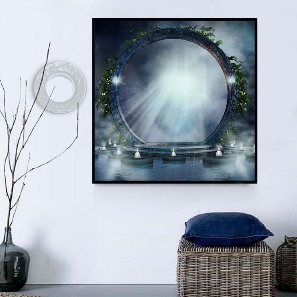 Paese Delle Fate 5d Diy Kit Diamond Painting Pittura Di Diamante NO769