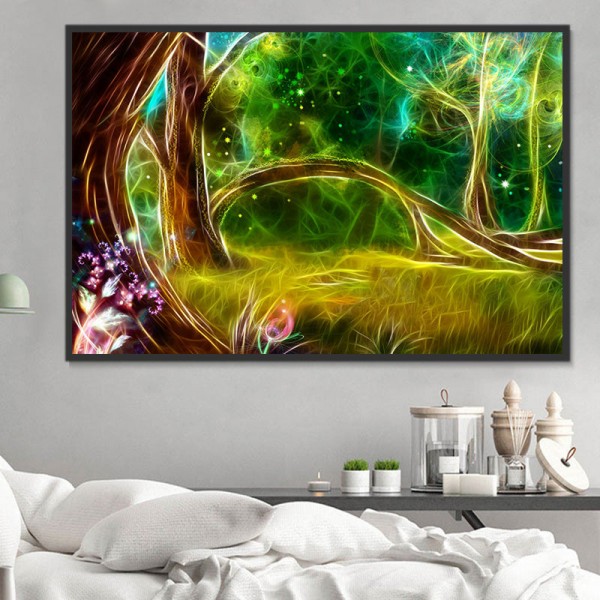 Paese Delle Fate 5d Diy Kit Diamond Painting Pittura Di Diamante NO766