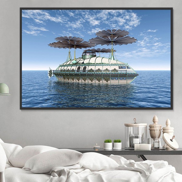 Paese Delle Fate 5d Diy Kit Diamond Painting Pittura Di Diamante NO763