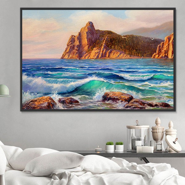 Mare 5d Diy Kit Diamond Painting Pittura Di Diamante NO757