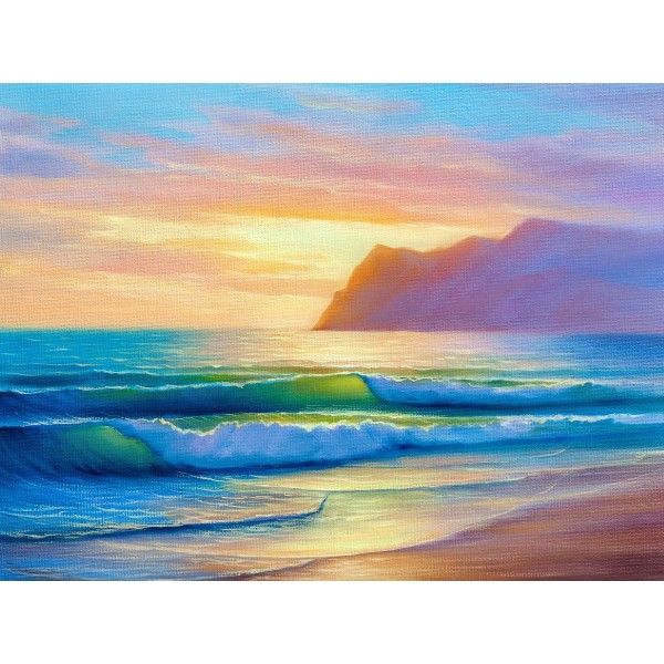 Mare 5d Diy Kit Diamond Painting Pittura Di Diamante NO755