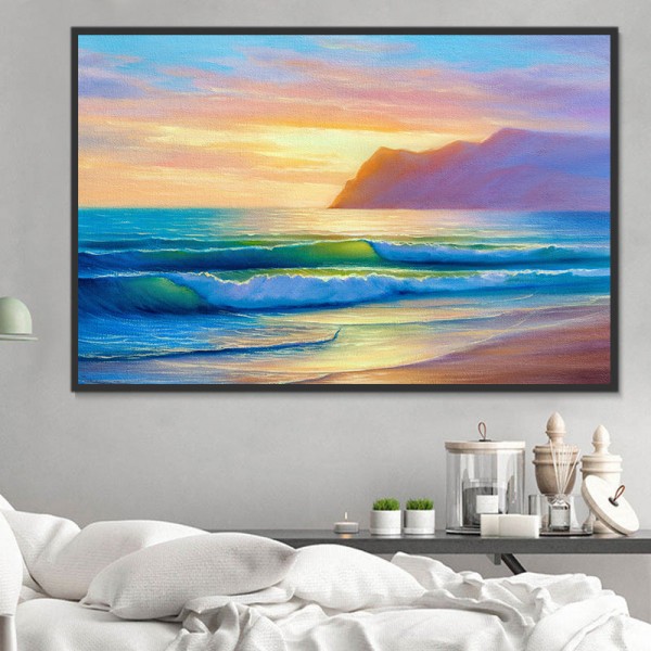 Mare 5d Diy Kit Diamond Painting Pittura Di Diamante NO755