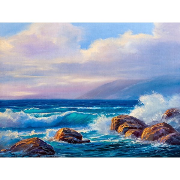 Mare 5d Diy Kit Diamond Painting Pittura Di Diamante NO752