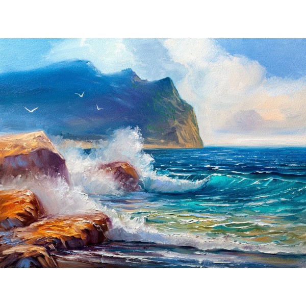 Mare 5d Diy Kit Diamond Painting Pittura Di Diamante NO747