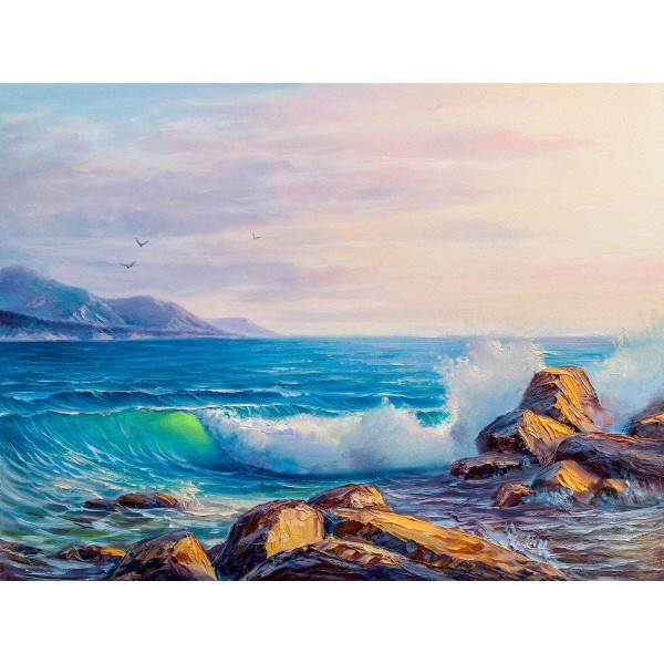 Mare 5d Diy Kit Diamond Painting Pittura Di Diamante NO746