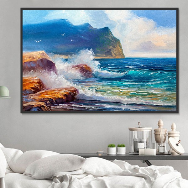 Mare 5d Diy Kit Diamond Painting Pittura Di Diamante NO747