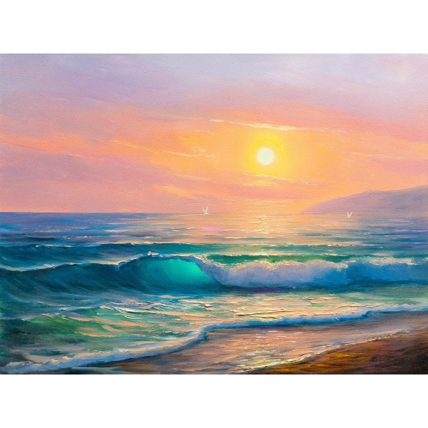 Mare 5d Diy Kit Diamond Painting Pittura Di Diamante NO741