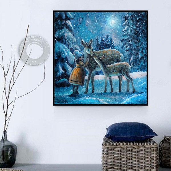 Cervo 5d Diy Kit Diamond Painting Pittura Di Diamante NO709