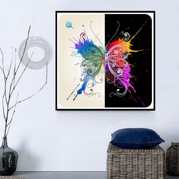 Farfalla 5d Diy Kit Diamond Painting Pittura Di Diamante NO632