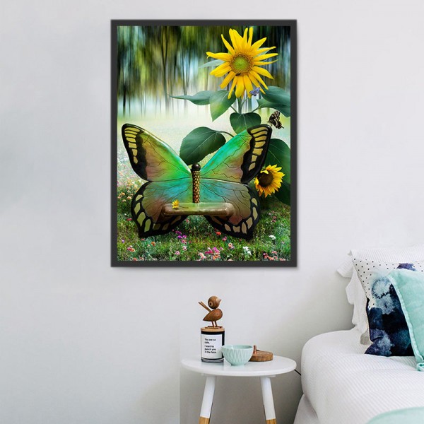 Farfalla 5d Diy Kit Diamond Painting Pittura Di Diamante NO611