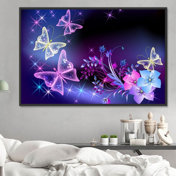 Farfalla 5d Diy Kit Diamond Painting Pittura Di Diamante NO610