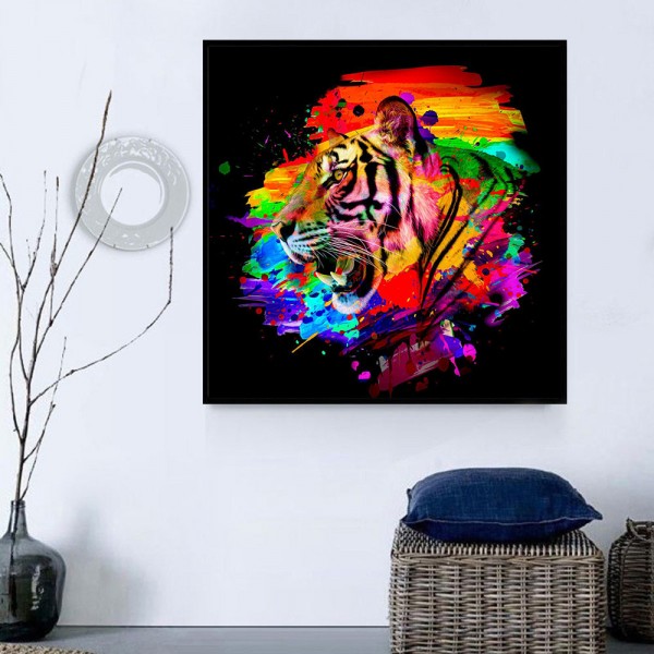 Tigre 5d Diy Kit Diamond Painting Pittura Di Diamante NO607