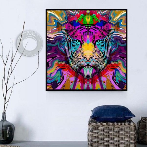 Tigre 5d Diy Kit Diamond Painting Pittura Di Diamante NO602