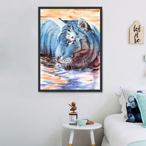 Tigre 5d Diy Kit Diamond Painting Pittura Di Diamante NO593