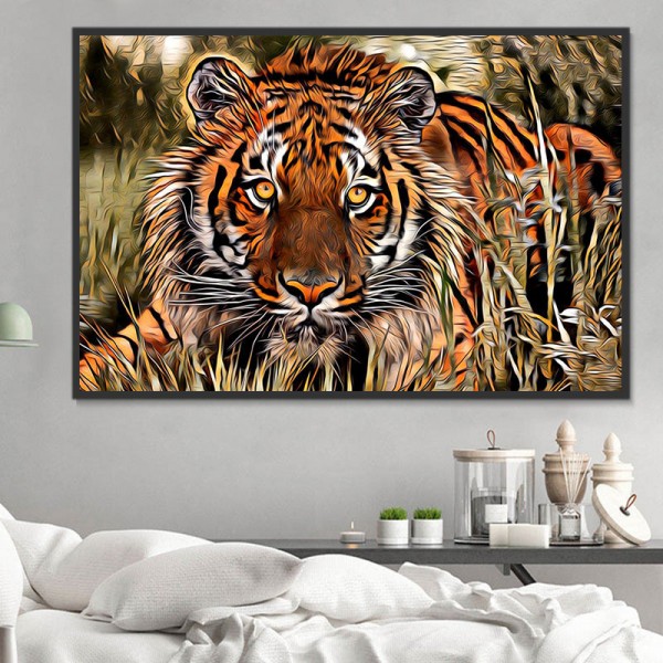 Tigre 5d Diy Kit Diamond Painting Pittura Di Diamante NO586