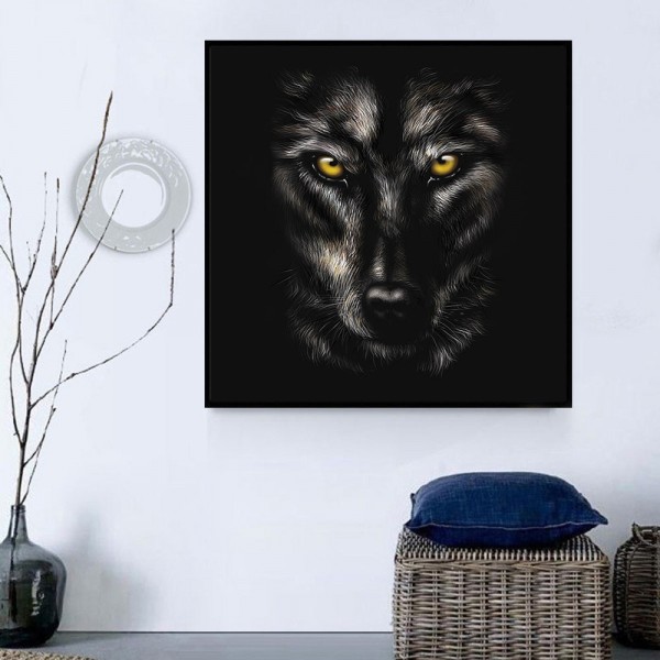 Lupo 5d Diy Kit Diamond Painting Pittura Di Diamante NO577