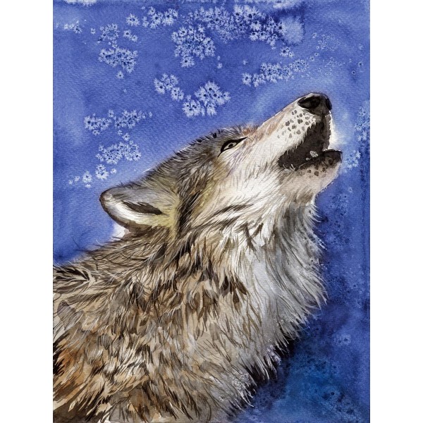 Lupo 5d Diy Kit Diamond Painting Pittura Di Diamante NO574