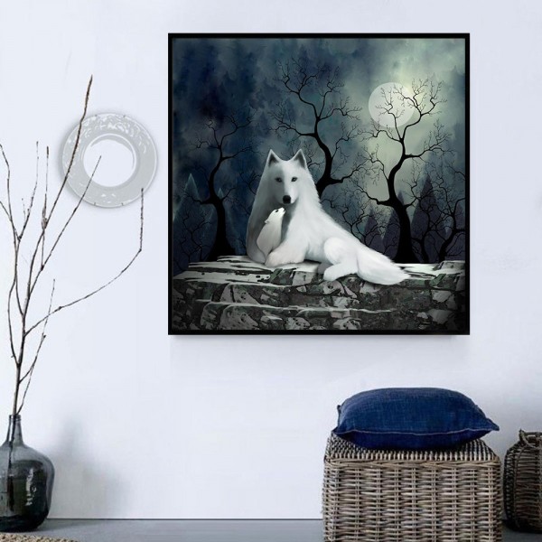 Lupo 5d Diy Kit Diamond Painting Pittura Di Diamante NO576