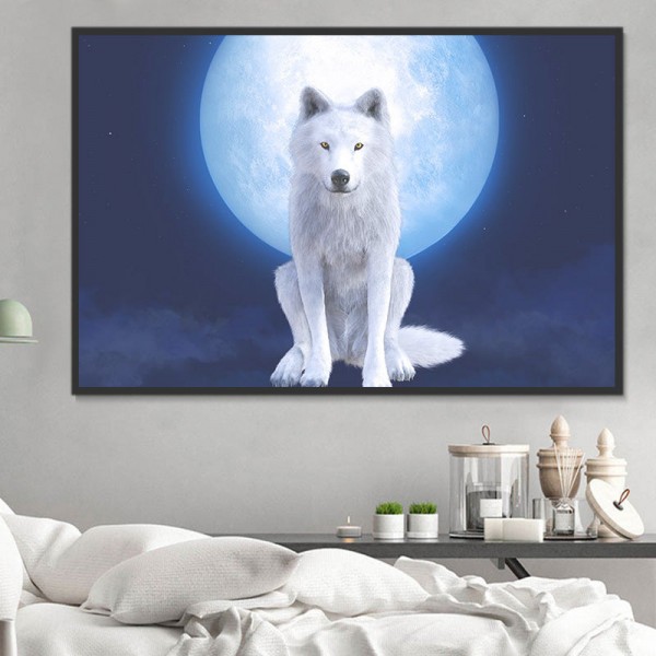 Lupo 5d Diy Kit Diamond Painting Pittura Di Diamante NO568