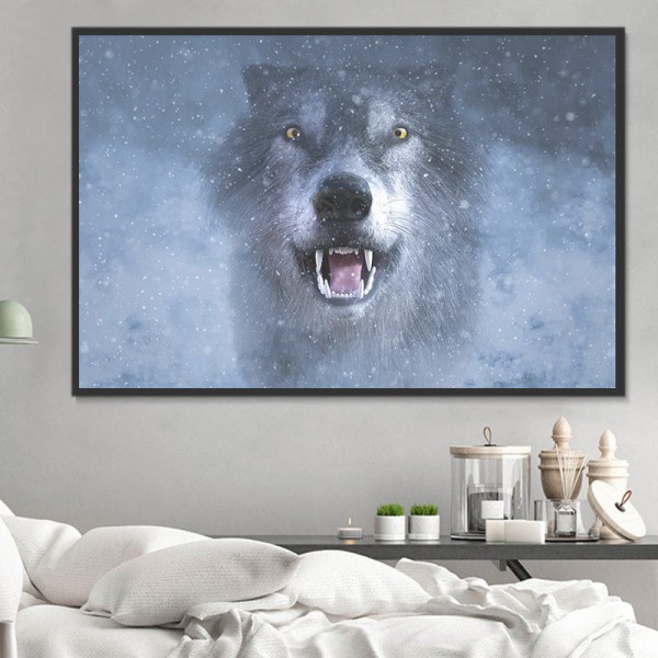 Lupo 5d Diy Kit Diamond Painting Pittura Di Diamante NO560