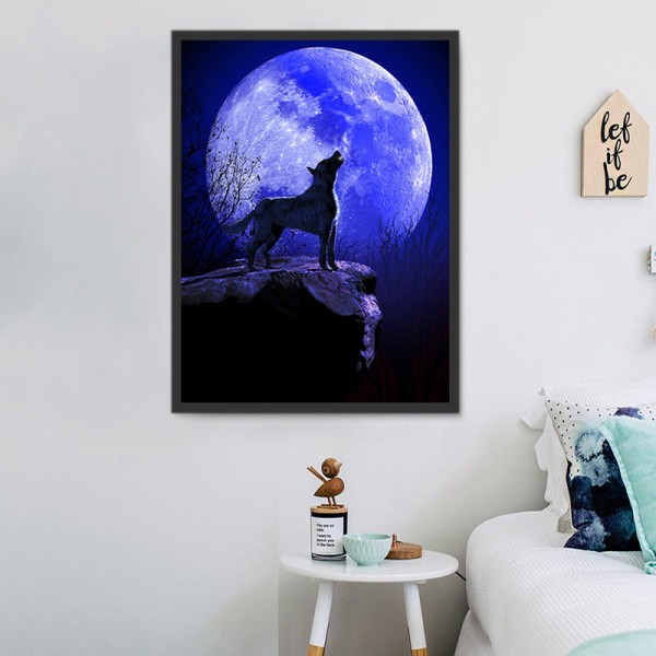 Lupo 5d Diy Kit Diamond Painting Pittura Di Diamante NO557