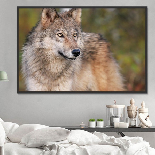 Lupo 5d Diy Kit Diamond Painting Pittura Di Diamante NO558