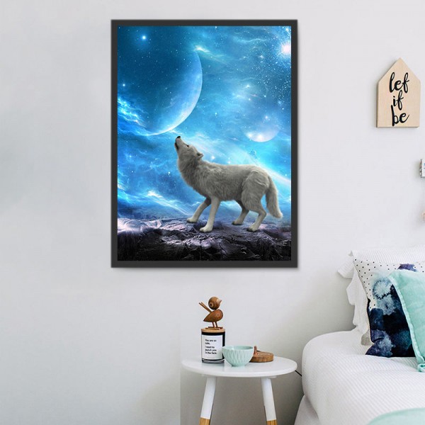 Lupo 5d Diy Kit Diamond Painting Pittura Di Diamante NO556