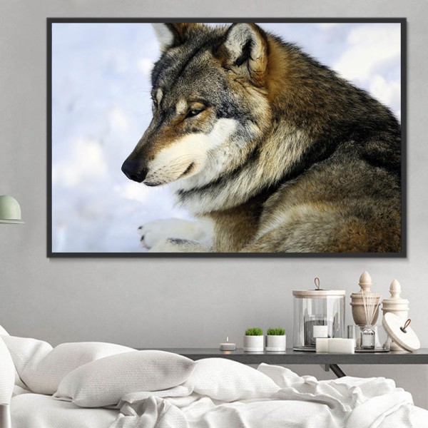 Lupo 5d Diy Kit Diamond Painting Pittura Di Diamante NO555