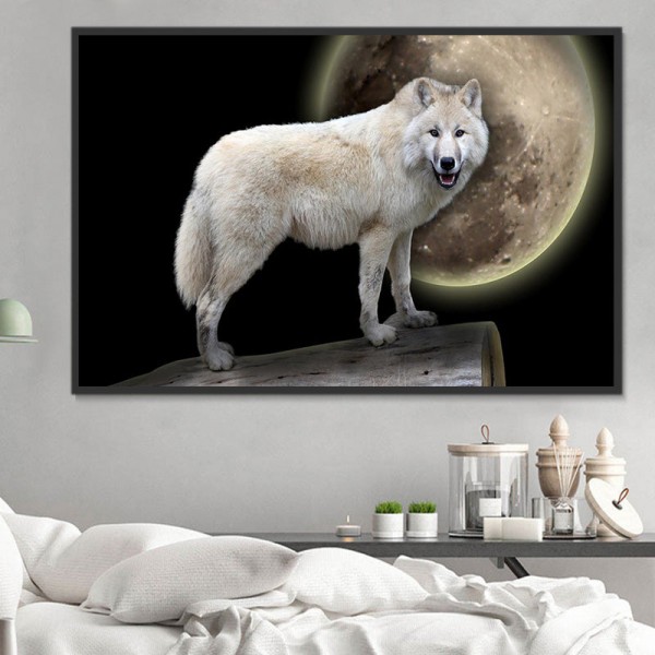 Lupo 5d Diy Kit Diamond Painting Pittura Di Diamante NO553